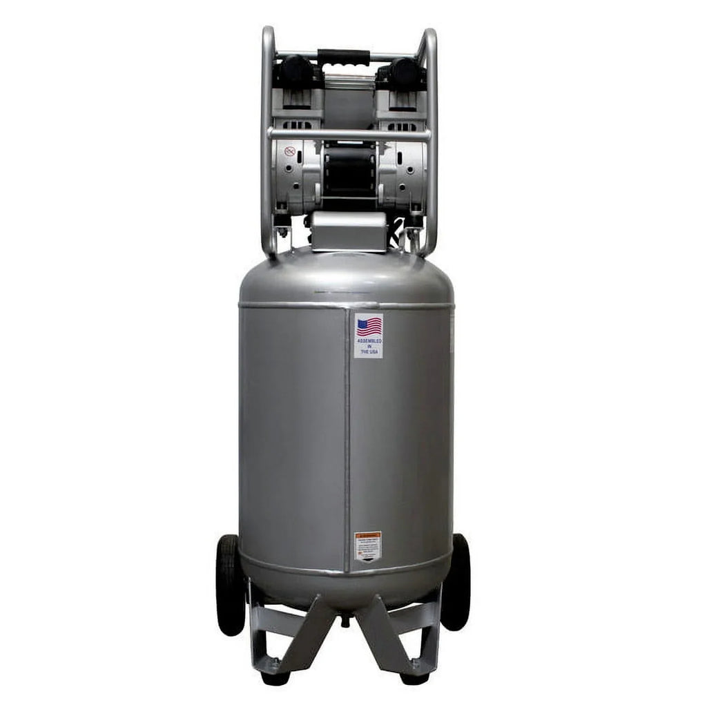 California Air Tools 20020-22060 Ultra Quiet & Oil-Free Air Compressor 2.0 Hp, 20.0 Gal. Steel Tank Air Compressor 220 Volts 60 Hertz