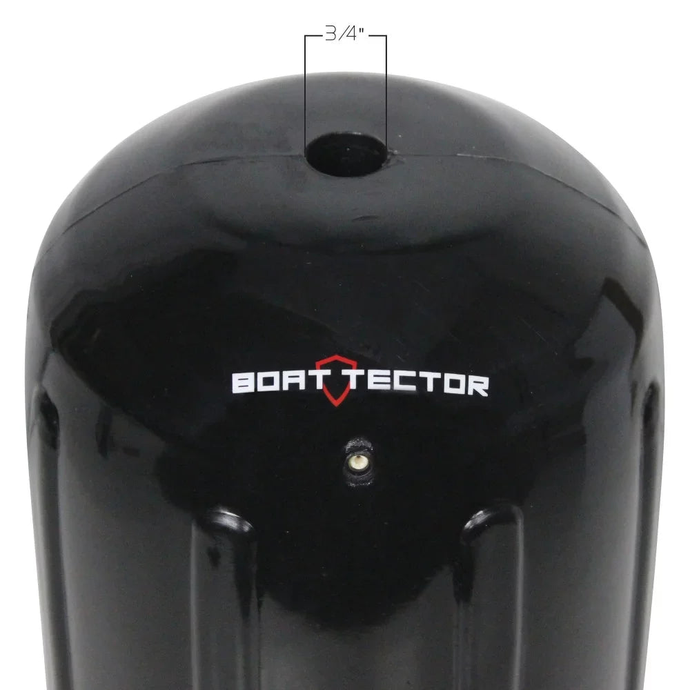 Extreme Max 3006.7300 Watercraft HTM Inflatable Fender - 6.5" x 15", Black