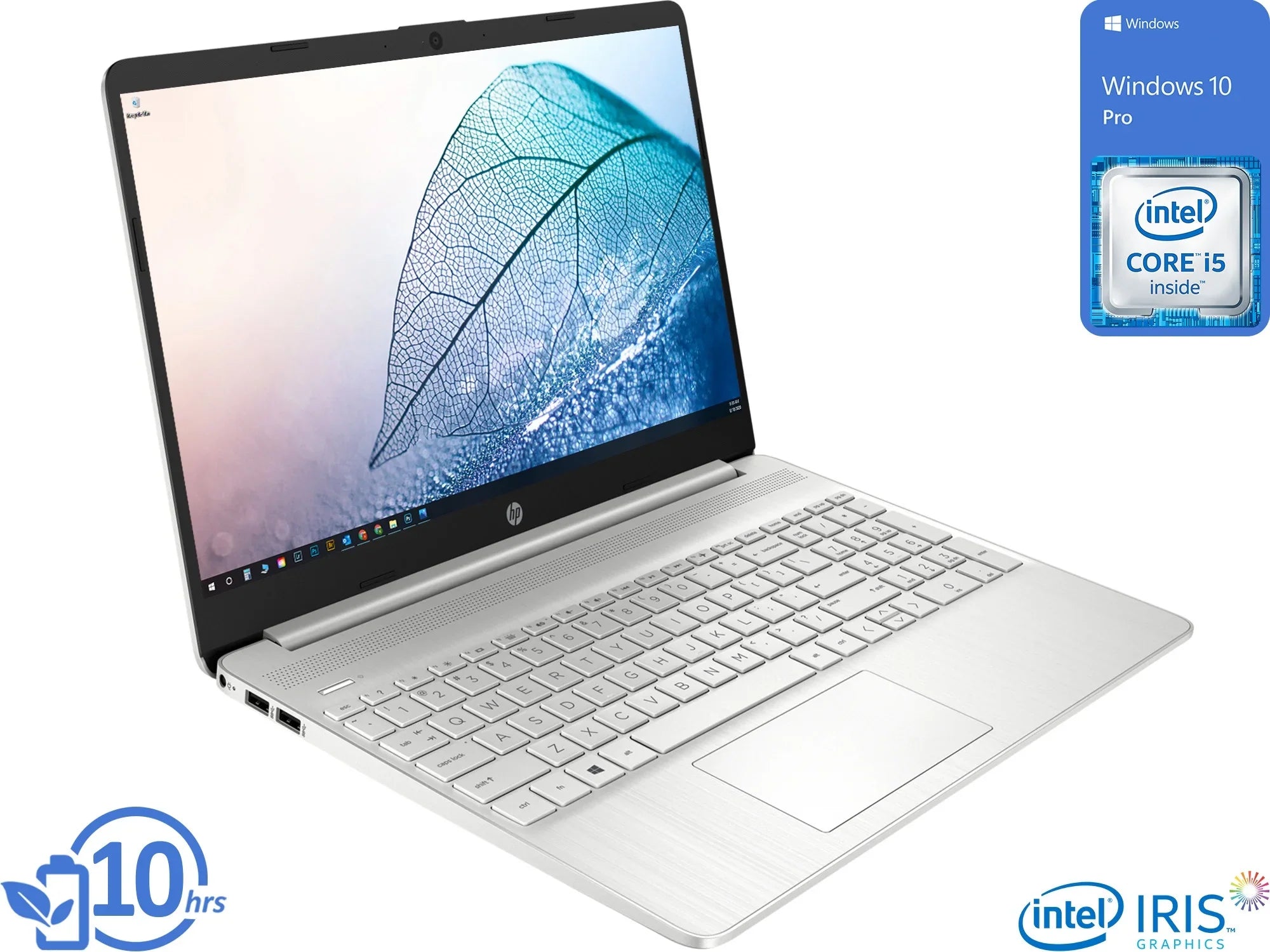 HP 15 Notebook, 15.6" HD Display, Intel Core i5-1135G7 Upto 4.2GHz, 32GB RAM, 512GB NVMe SSD, HDMI, Card Reader, Wi-Fi, Bluetooth, Windows 10 Pro