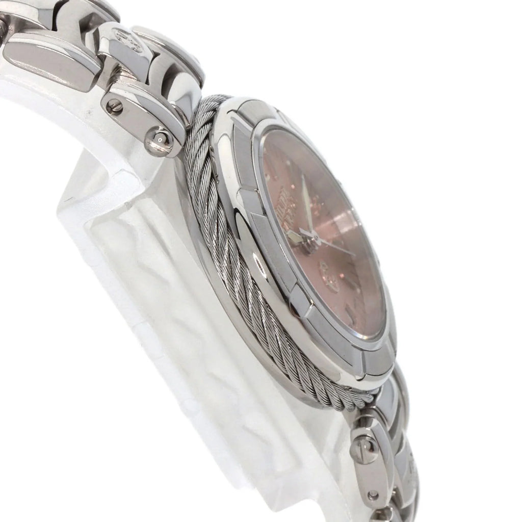 Pre-Owned Philippe Charriol 53.97.2617 Celtic Watch Stainless Steel/SS Ladies PHILIPPE CHARRIOL (Good)