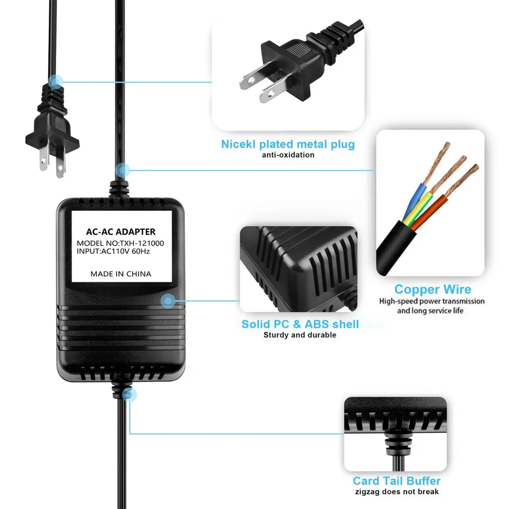 CJP-Geek AC to AC Adapter Suitable for Harman Kardon No.: HK-02TA Power Supply Cord Cable Charger