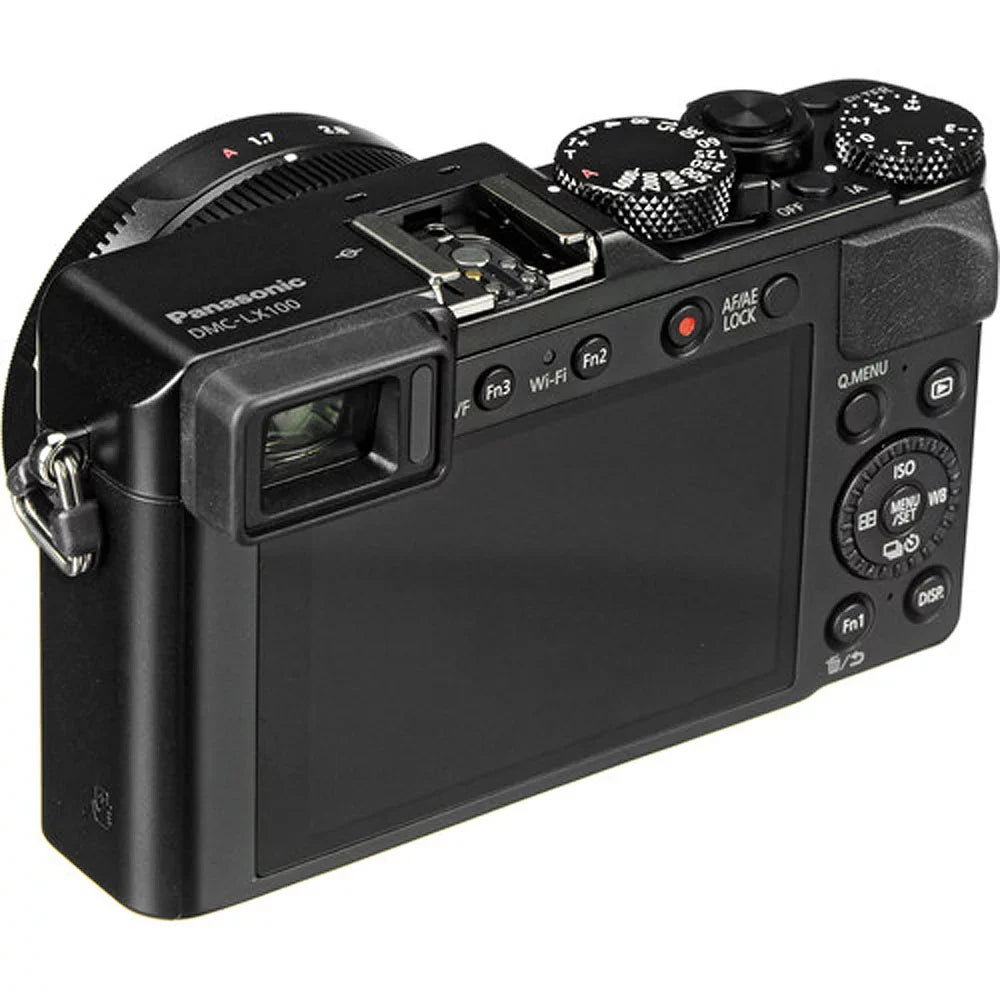 Panasonic Lumix LX100 12.8 Megapixel Bridge Camera, Black