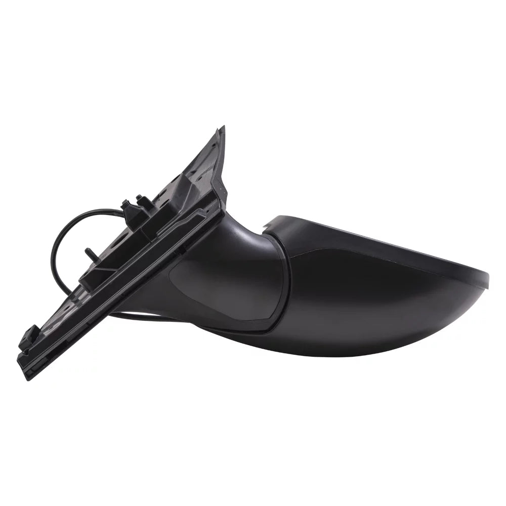 Brock Aftermarket Replacement Passenger Right Power Mirror Without Heat-Signal-Camera Paint To Match Black Fitting With 2020-2021 Nissan Sentra