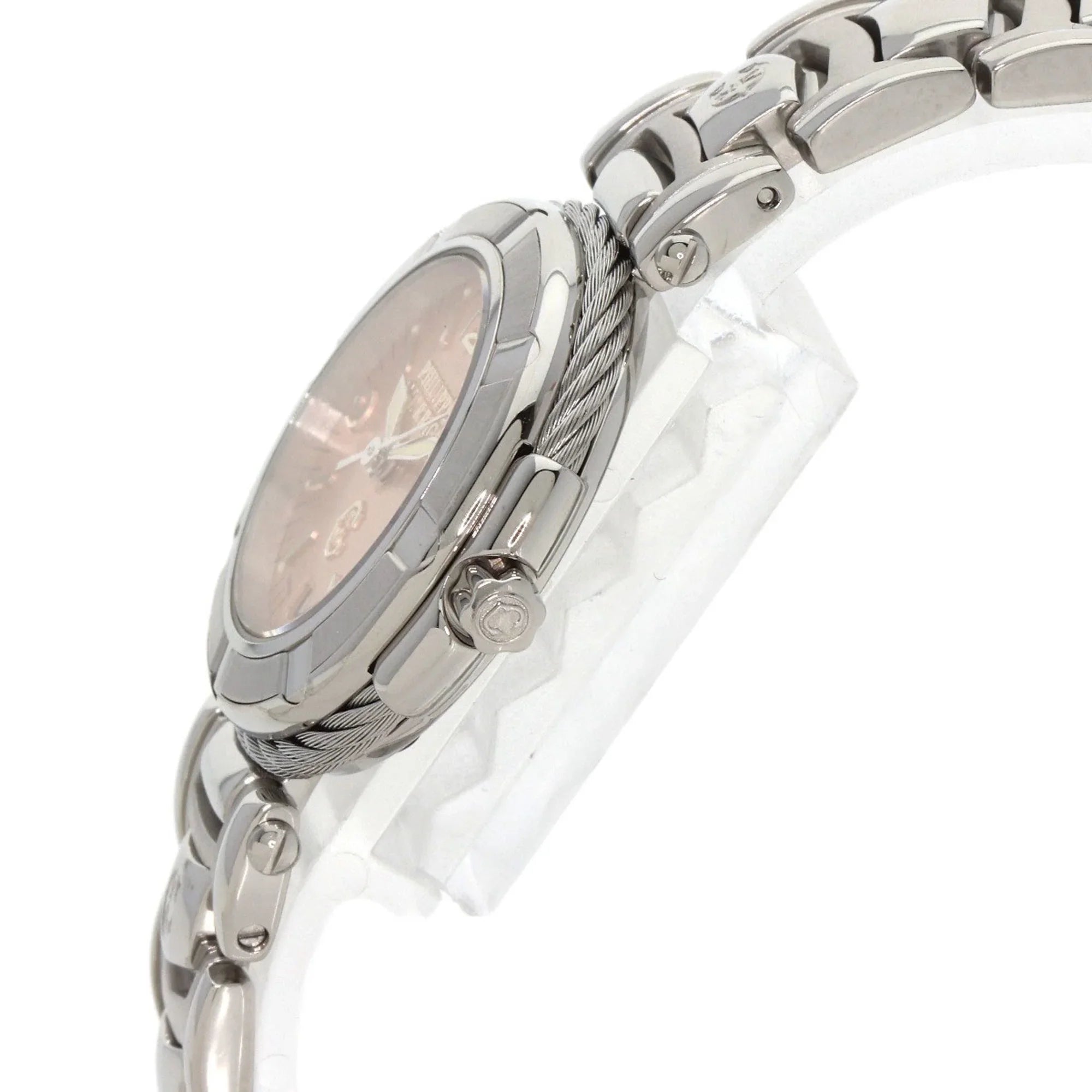 Pre-Owned Philippe Charriol 53.97.2617 Celtic Watch Stainless Steel/SS Ladies PHILIPPE CHARRIOL (Good)