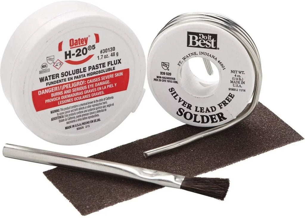 Oatey S C S 53070 Water Soluble Lead-Free Paste Flux Kit
