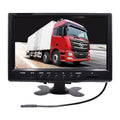 9 Inch Backup Camera Monitor, Two-Way Video Input HD Rear View Reverse Color TFT LCD Display for Car Rear View Reverse,Front-View, and Side-View Camera Connection. Easy to Install