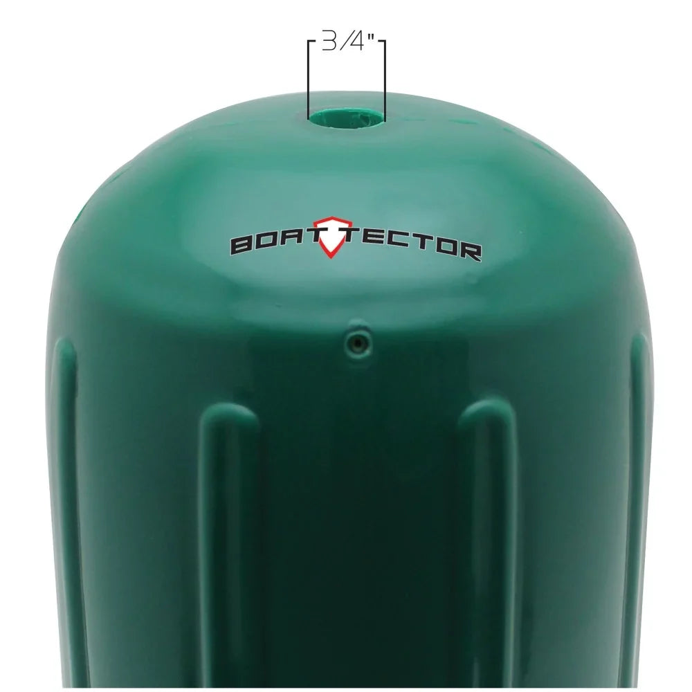 Extreme Max 3006.7471 Ship HTM Inflatable Fender - 6.5" x 15", Forest Green