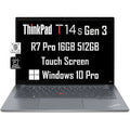Lenovo ThinkPad T14s Gen 3 14" FHD+ Touchscreen (AMD Ryzen 7 Pro 6850U, 16GB RAM, 512GB SSD, (8-Core Beat i7-1185G7)) Business Laptop, Backlit, Fingerprint, FHD Webcam, 3-Yr WRT, Win 10 / 11 Pro