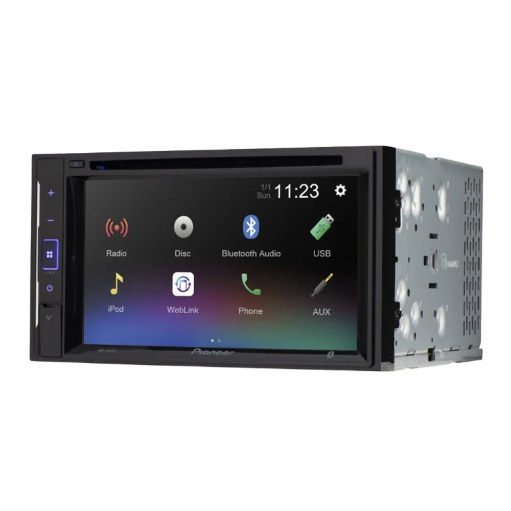 KIT2404 Bundle with Pioneer Multimedia DVD Car Stereo and Installation Kit - for 1994-1996 Oldsmobile Ninety-Eight / Bluetooth Touchscreen, Backup Camera, Double Din Dash Kit