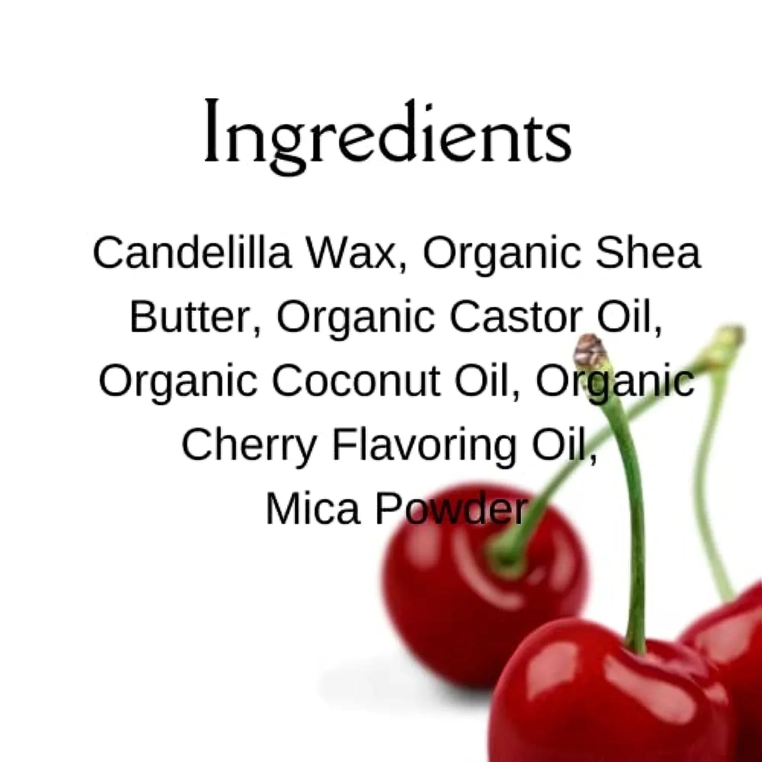 N S Cosmetics Organic Red Cherry Lip Gloss (10 mL)-Vegan Clean Beauty that Hydrates and Conditions Lips with Subtle Flavor- Sparkly Lip Gloss- Lip Gloss Color Pigment