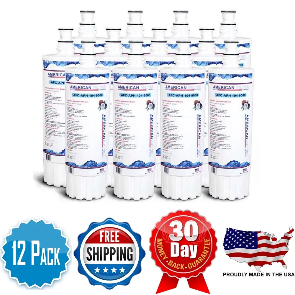 AFC Brand , Water Filters , Fitting with BodyGlove® BG-6000FF - 12 Pack - Made in U.S.A.