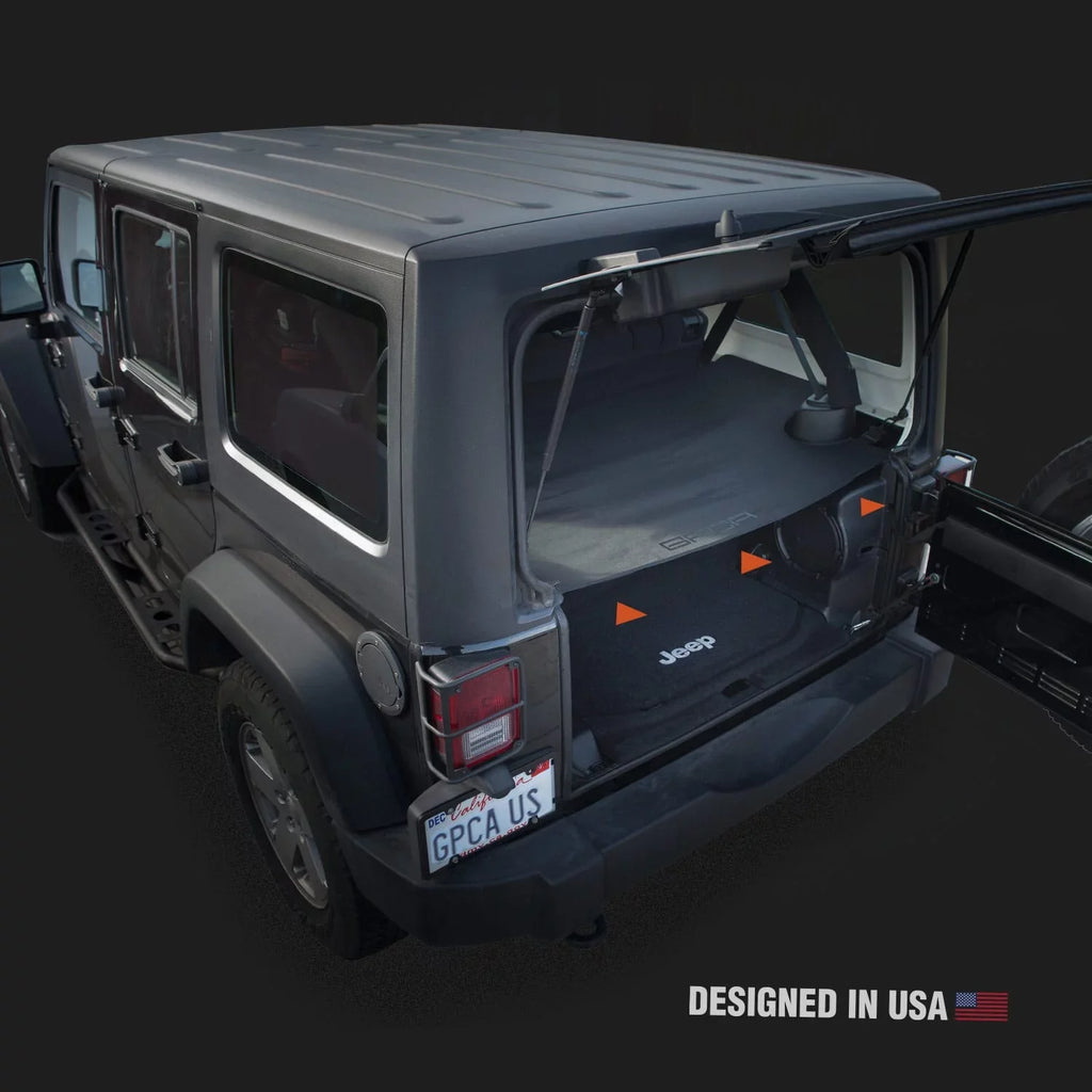 GPCA Cargo Protection LITE PLUS for Wrangler JK 4DR Sport/ Sahara/ Rubicon/ Freedom Unlimited 2007-2018 models (UPGRADED)