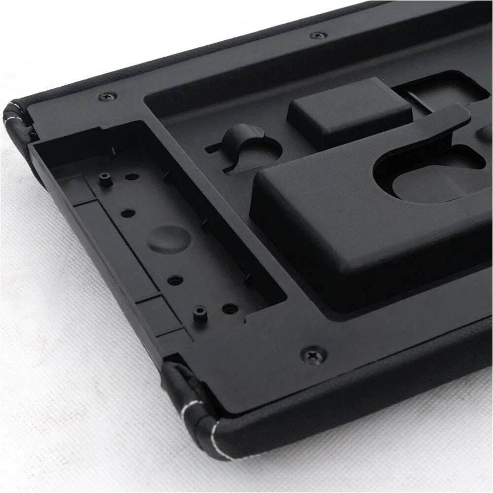 Teledu For 2009-2014 Ford F-150 BLACK CENTER CONSOLE ARM REST LID Coating