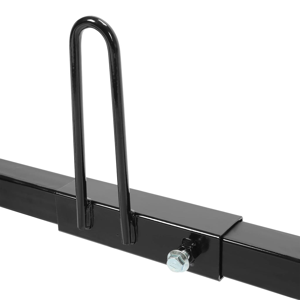 Kojem Universal 2 Bars Roof Rack Mount Full-Size Vans for Chevy Express Ford E-Series GMC Savana 68"-75" Adjustable Steel Rack Carry Ladders