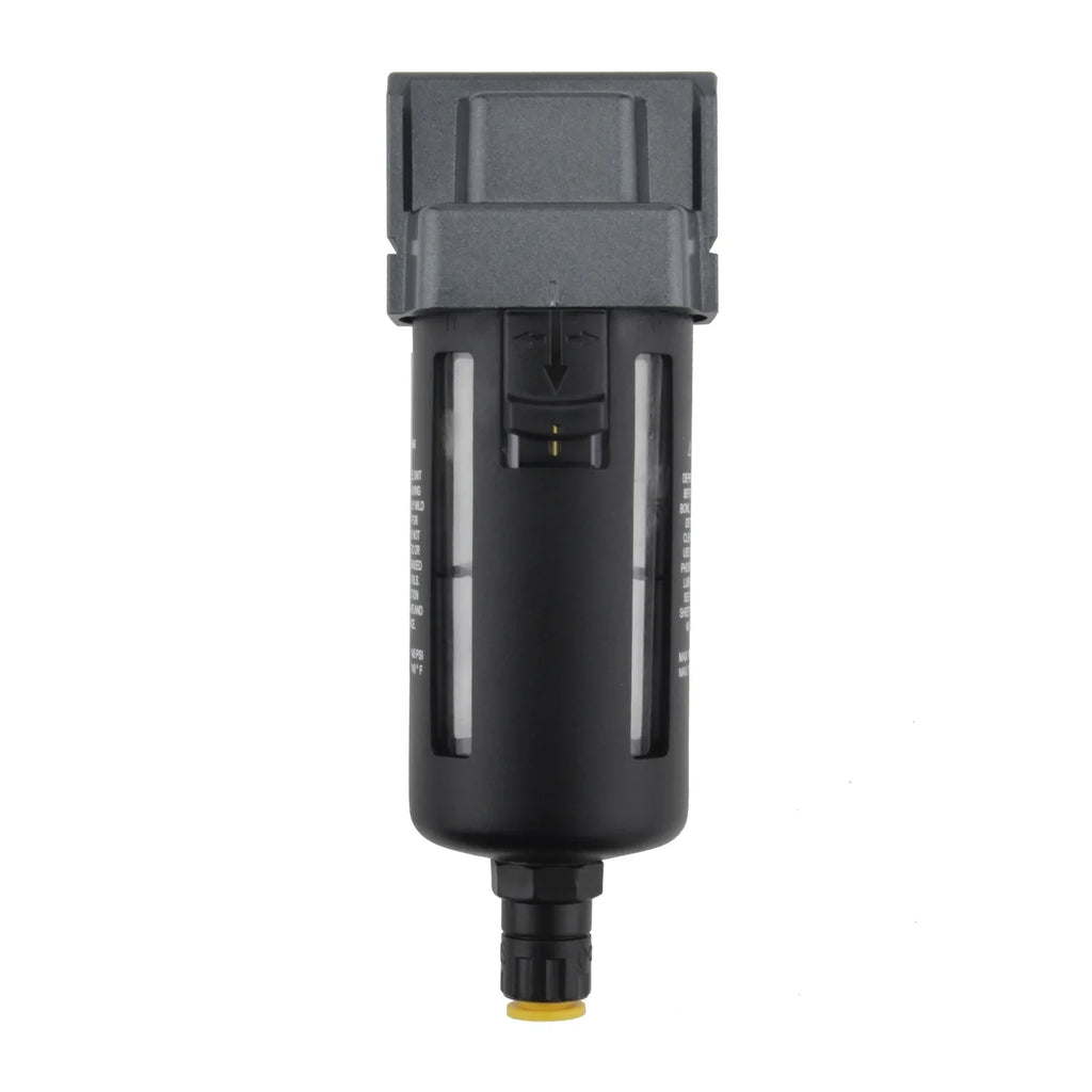 EXELAIR? by Milton FRL Air Filter - 1/4" NPT - Polycarbonate Bowl, Automatic Float/Overnight (EX45F40A-02P)