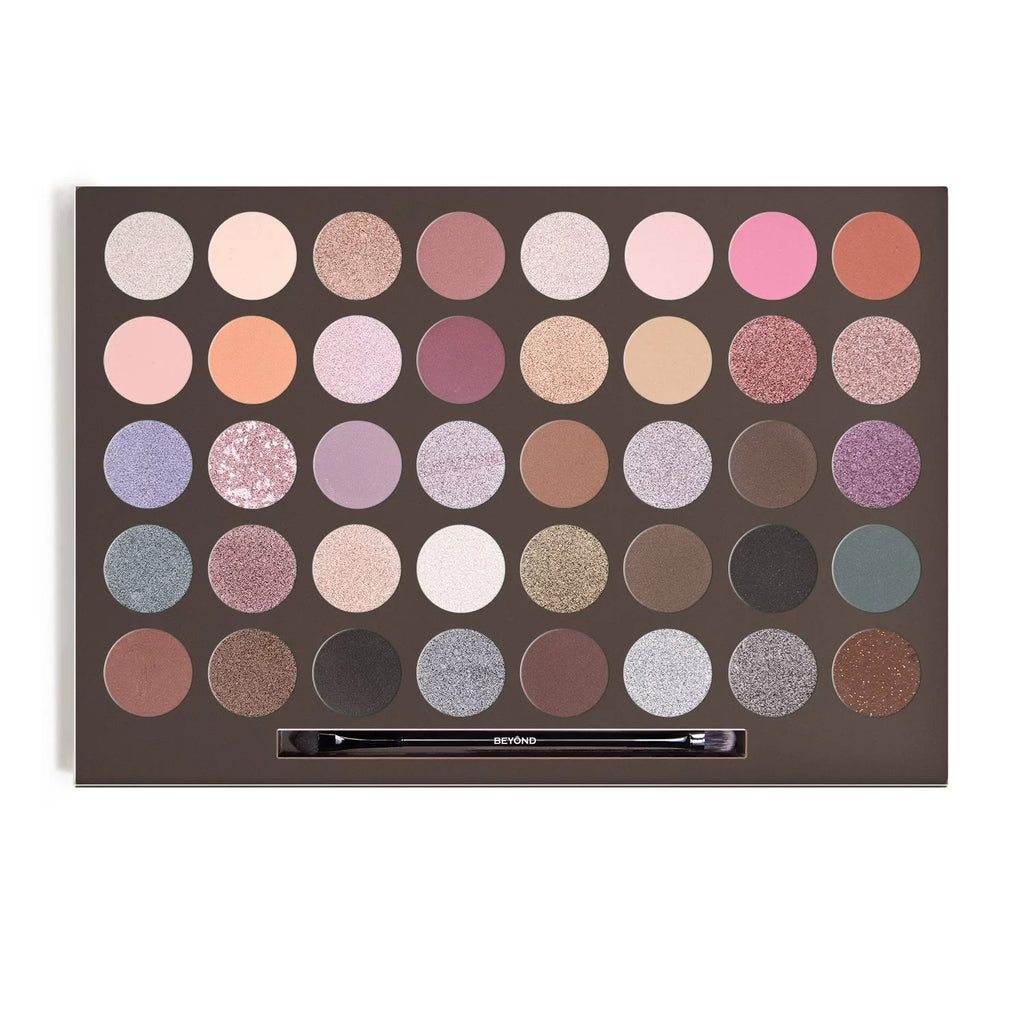BEYOND SAVAGE PRO 40 Colors Shimmer & Matte Highly Pigment Eyeshadow Palette.