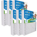 16x20x4 Air Filter MERV 8 Comparable to MPR 700 & FPR 5 Matching with White Rodgers FR1000M-108 Premium USA Made 16x20x4 Furnace Filter 6 Pack by AIRX FILTERS WICKED CLEAN AIR.