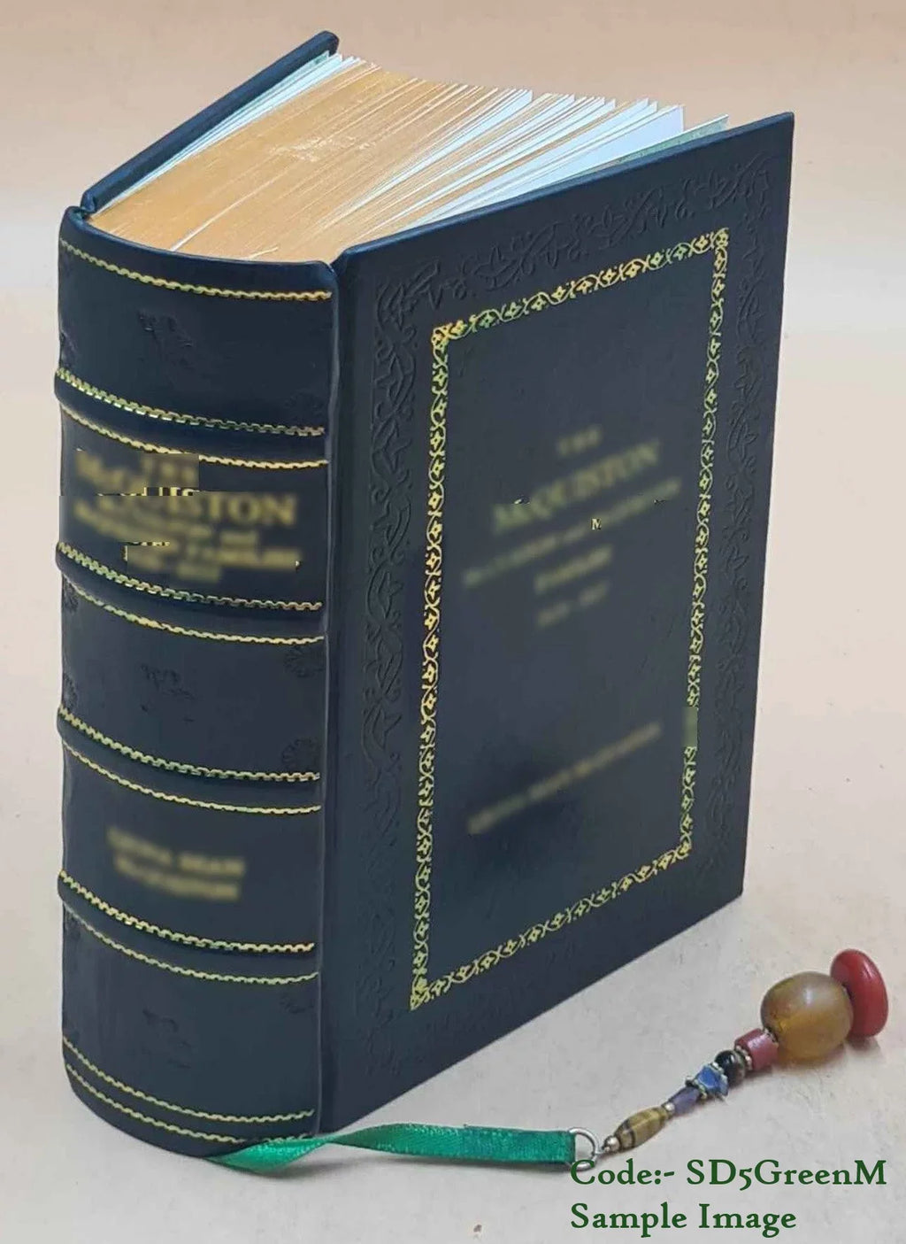 La prison d'Ã‰dimbourg / Walter Scott ; traduction de M.-L. Daffry de La Monnoye,... ; dessins de MM. H. Clerget, Ferdinandus, D. Maillart et Pellicer 1884 [Premium Leather Bound]