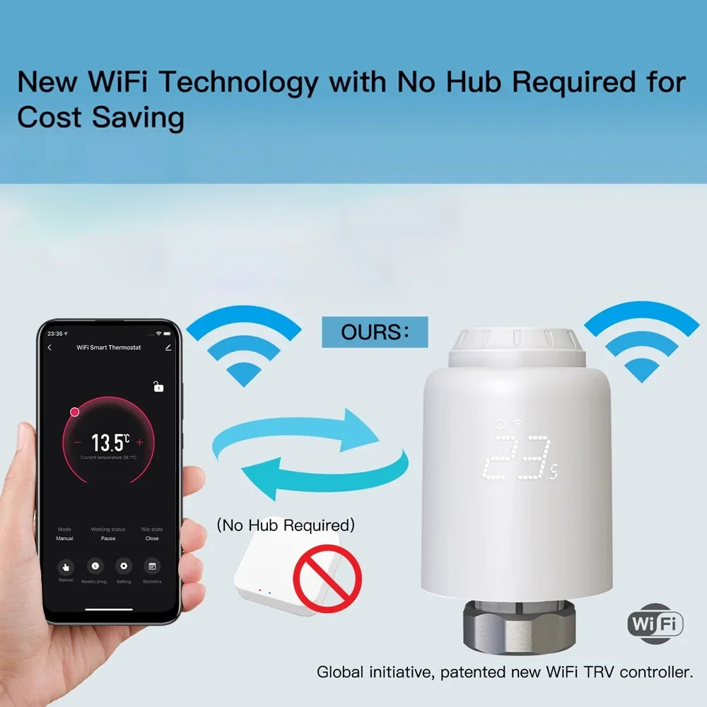 Thermostat,Temperature Fitting Wifi Valves Matching With Dazzduo Temperature Temperature Valves App Dsfen Pristin App Buzhi Dazzduo Buzhi Valves Matching App