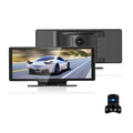 Shinysix 4K DVR Dash Camera Front & Rear Driving Recorder with 10.26 Inch Touchscreen for Carplay Android Auto Built-in WiFi Support G-Sensing Parking Monitor Loop Recording Hands-Free Calling