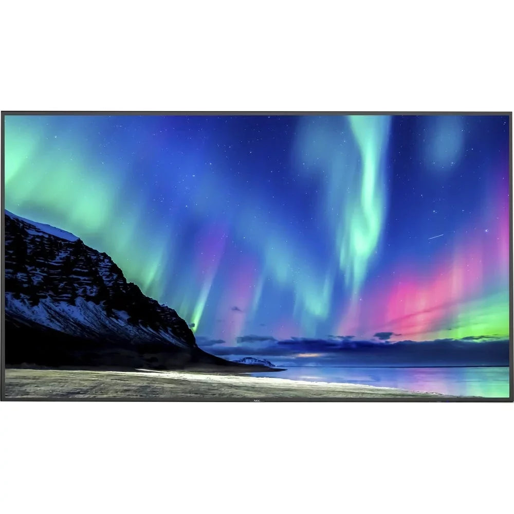 NEC C751Q 75"-Class 4K UHD Commercial IPS LED Display, Black