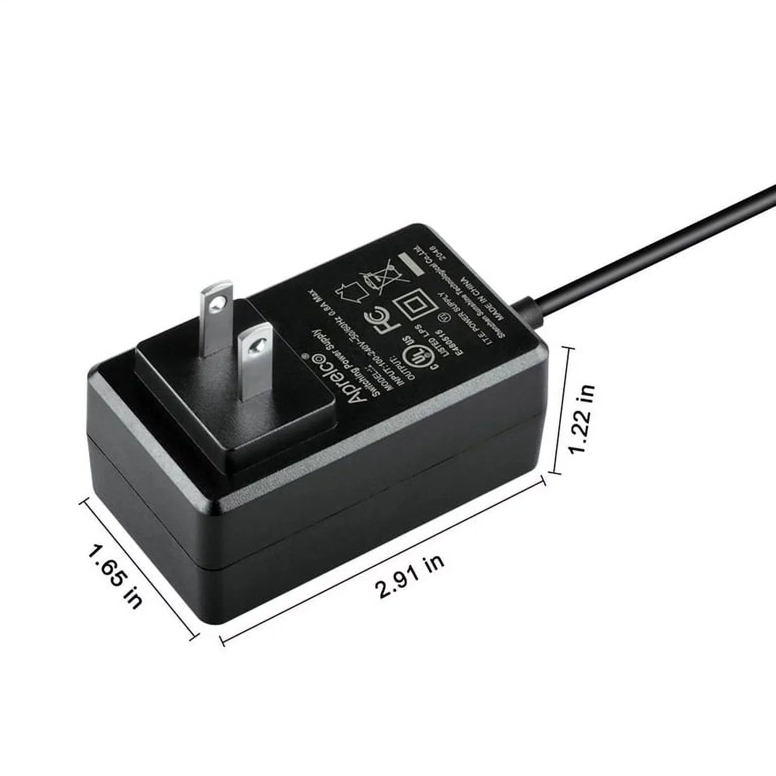Aprelco UL Listed AC Adapter Fitting with Luminess BC-050CP BC050CP BC050CP-M BC050CPM BC-250 BC250 BC-200 BC200 BC-200M BC200M BC-200R BC200R Premium Air Cosmetic Heiress COMPLETE Airbrush Brush