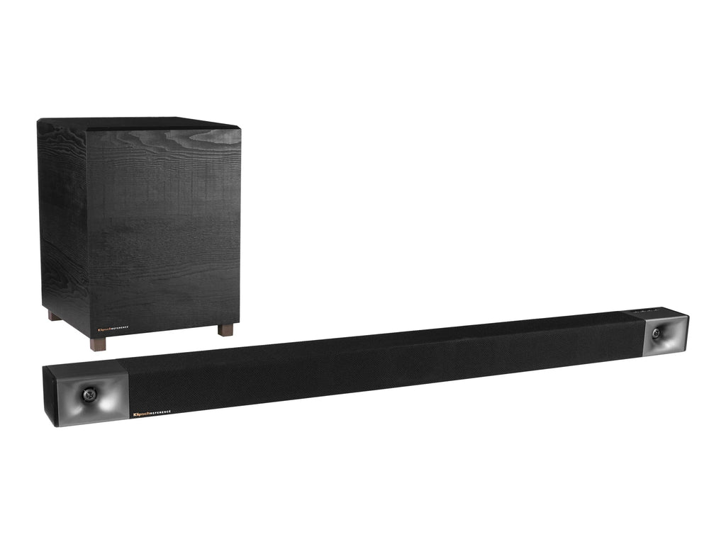 Klipsch BAR 48 - Sound bar system - 5.1-channel - wireless - Bluetooth - 500 Watt (total) - black