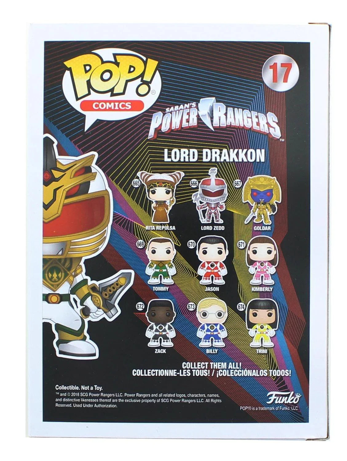 Power Rangers PX Exclusive Funko POP Vinyl Figure - Lord Drakkon