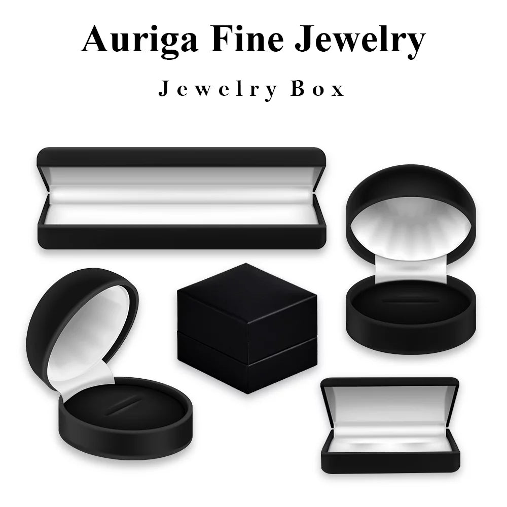 Auriga Fine Jewelry 925 Sterling Silver Rhodium Plated 7.5mm Figaro Bracelet 9 inch for Women