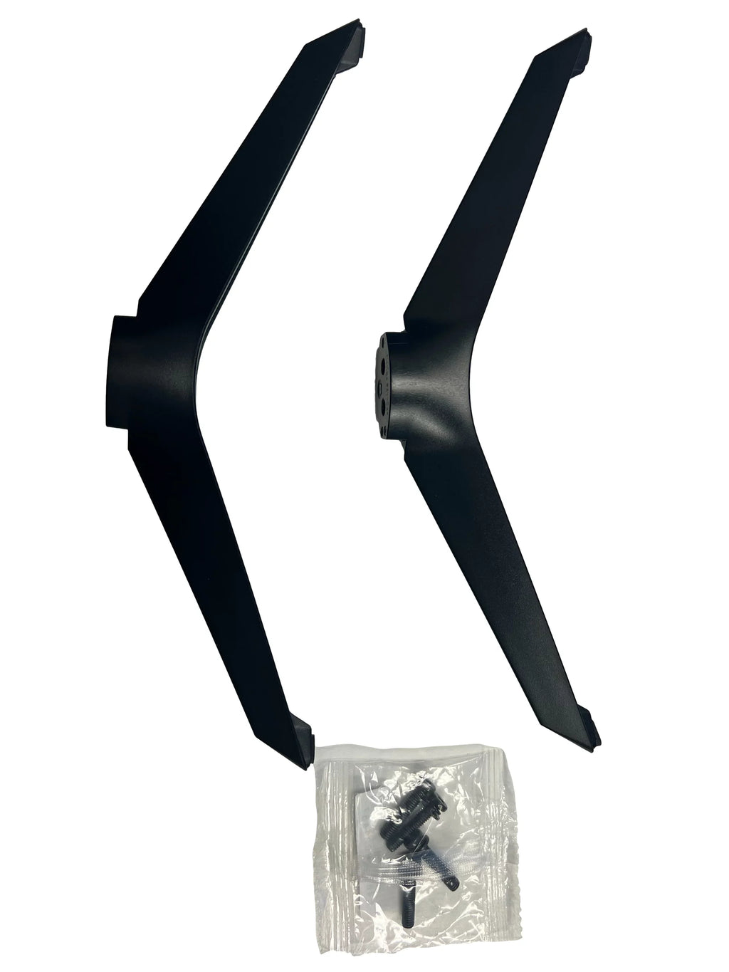 Xtrasaver OEM Replacement Vizio Base Tabletop TVs Stand Legs and TV Pedestal Feet sub for Vizio D-Series 40" Class Full HD Smart TV (D40f-J09), Screws Included - Used Like New