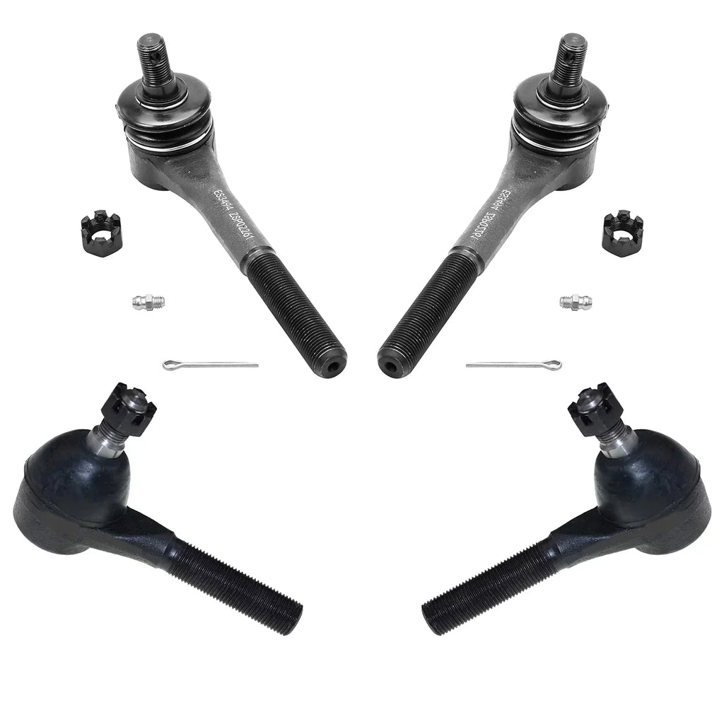 Detroit Axle - 16pc Front Suspension Kit for 1998-2002 Mercury Grand Marquis Lincoln Town Car Ford Crown Victoria, Ball Joints Tie Rods Pitman Idler Arms Adjusting Sleeves Front Rear Sway Bars