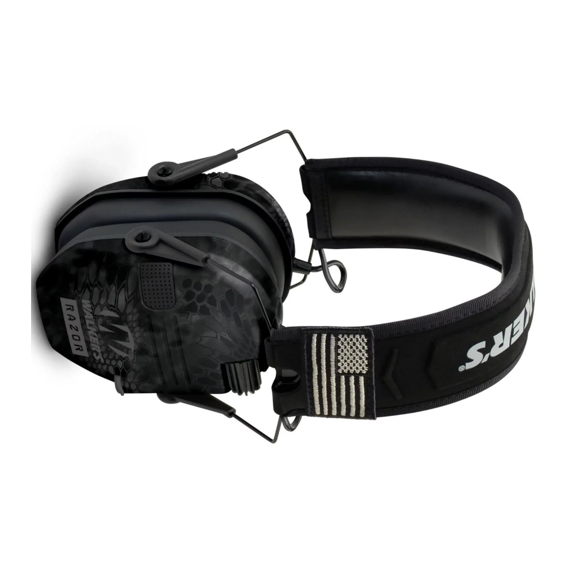 Walker's Razor Slim Shooting Muffs Kit Patriot Series (Kryptek Camo) w/Glasses