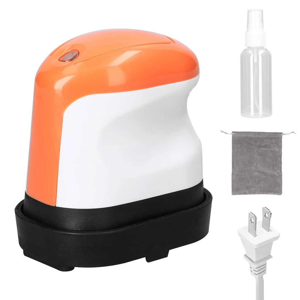 Carevas Portable Multi-modes Heat Press Machine Multifunctional DIY Auto Easy Heating Transfer Iron-On Machine for Clothes Bags Hat T-shirts Compact Electric Iron