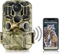 CAMPARK H80 WiFi Bluetooth Trail Camera 20MP 1296P Game Hunting Camera with Nigth Vision Waterproof