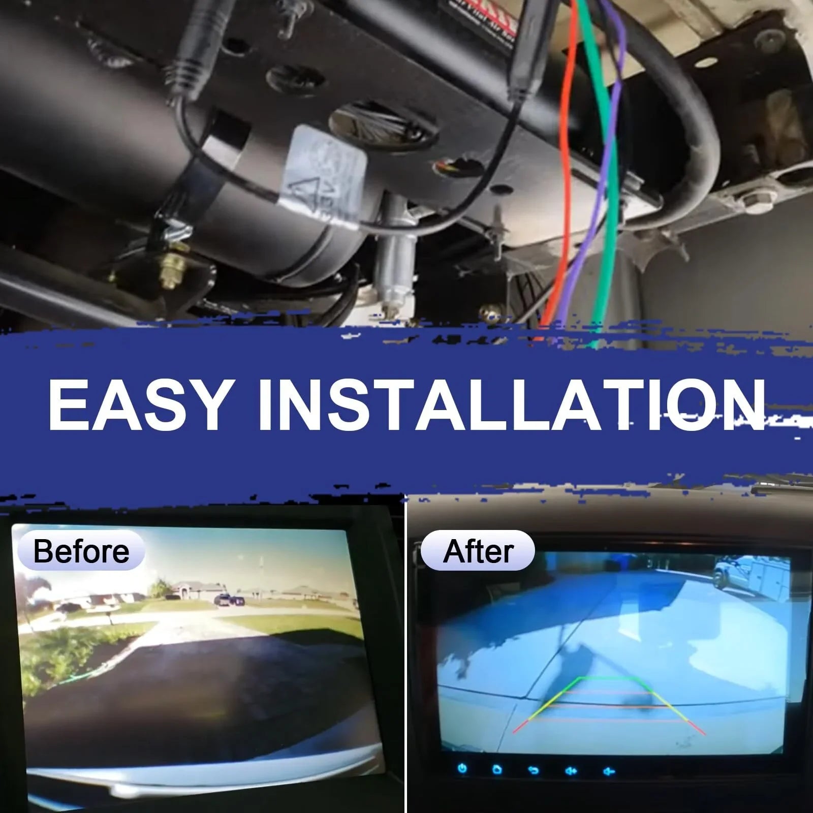Rear View Backup Tailgate Handle Camera for 2007-2013 Chevy Silverado/GMC Sierra 22755304