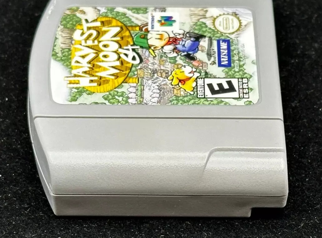 Harvest Moon 64 Nintendo 64 N64 Cassette Genuine Only TSUME-