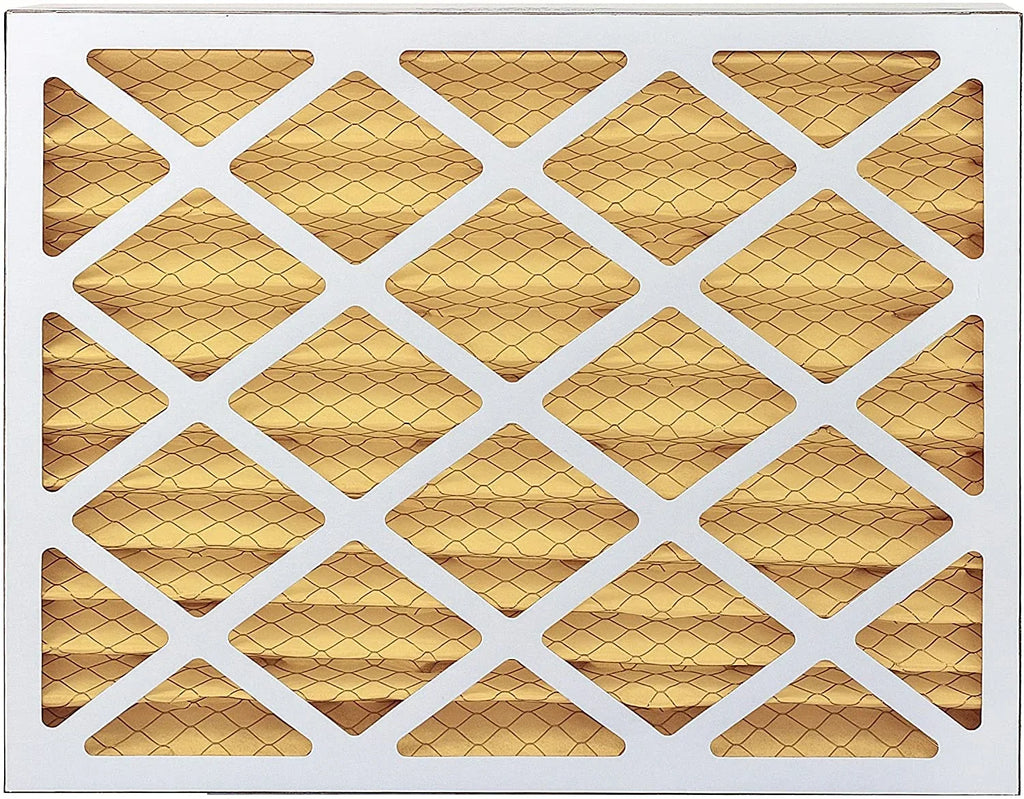 Filterbuy 10x16x2 MERV 11 Pleated HVAC AC Furnace Air Filters (4-Pack)