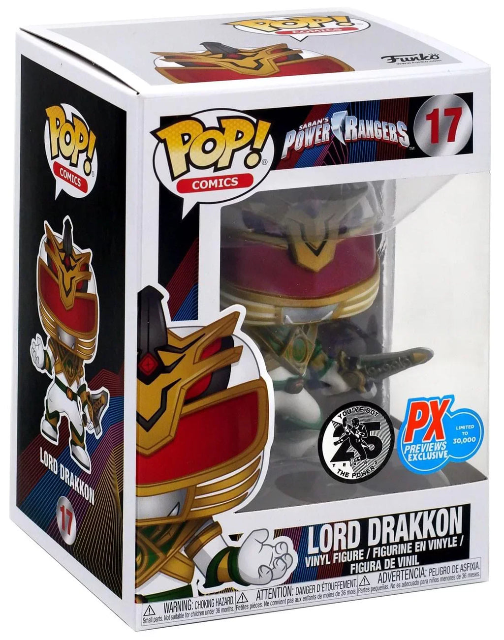 Power Rangers PX Exclusive Funko POP Vinyl Figure - Lord Drakkon