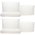 6-Pack Replacement Holmes 3400 Humidifier Filter - Fitting Holmes HWF75, HWF72 Air Filter