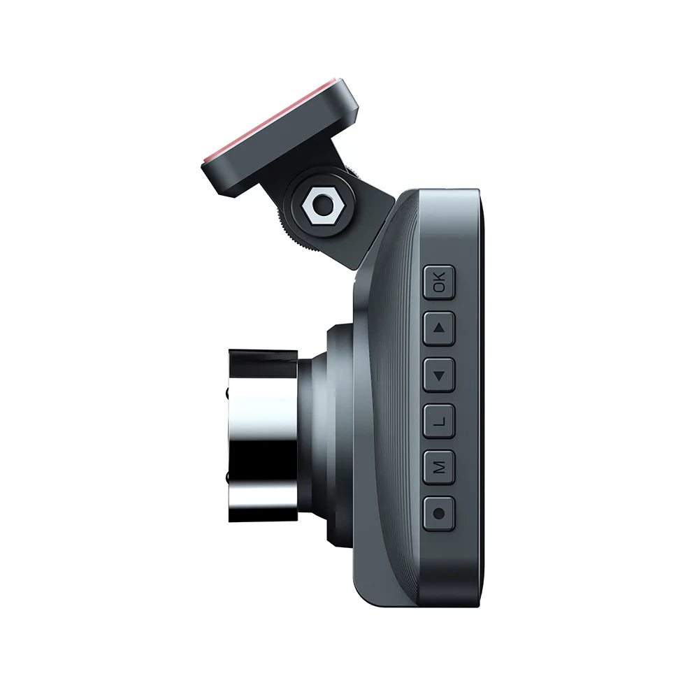 Auto Safety Driving Recorder with Triple Camera Dash Cam, Night Vision & Motion Detection