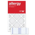 AIRx Filters 12x20x1 Air Filter MERV 11 Pleated HVAC AC Furnace Air Filter, Allergy 6-Pack, Made in the USA