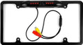 Backup Camera Rearview License Plate Frame for ALPINE INE-W960 INEW960 Black