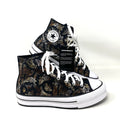Converse CTAS Lift Platform High Top Black Women's Kids Canvas Sneakers A01511C