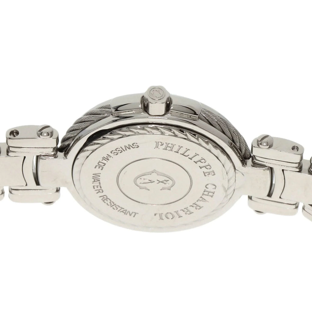 Pre-Owned Philippe Charriol 53.97.2617 Celtic Watch Stainless Steel/SS Ladies PHILIPPE CHARRIOL (Good)