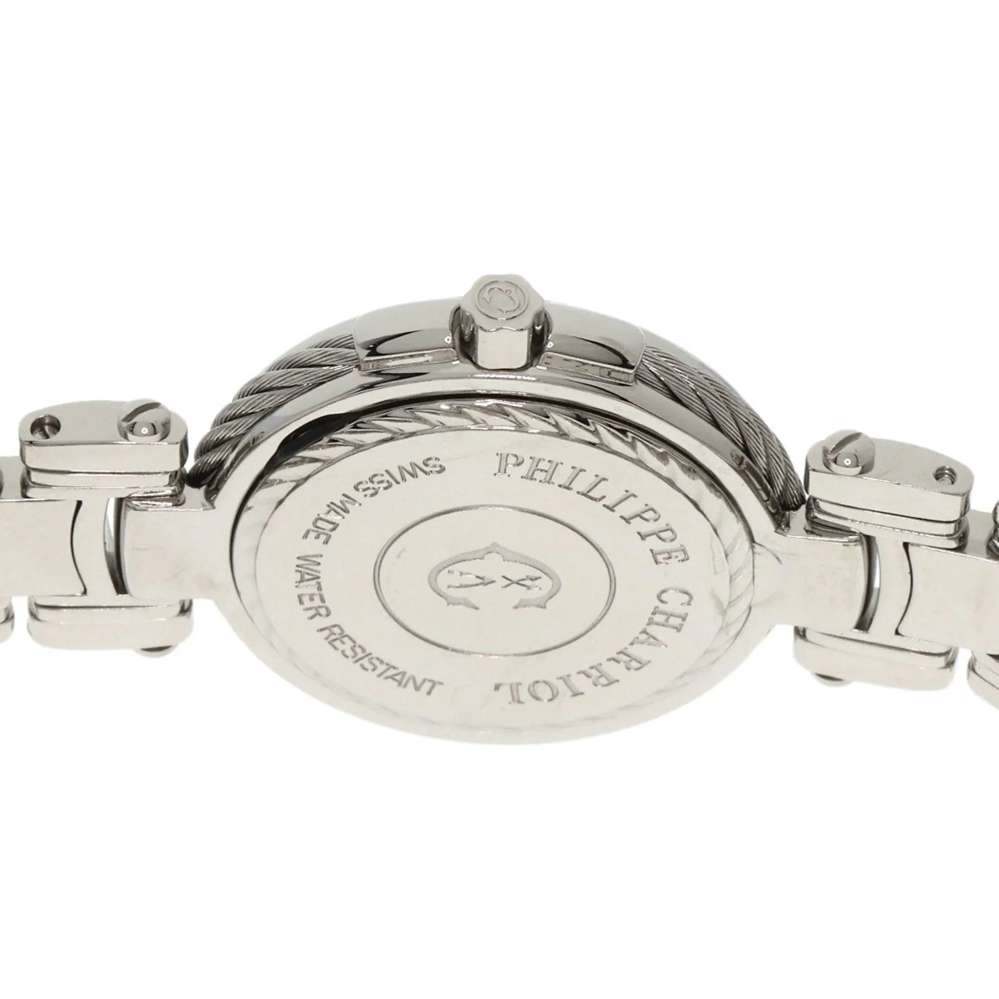 Pre-Owned Philippe Charriol 53.97.2617 Celtic Watch Stainless Steel/SS Ladies PHILIPPE CHARRIOL (Good)