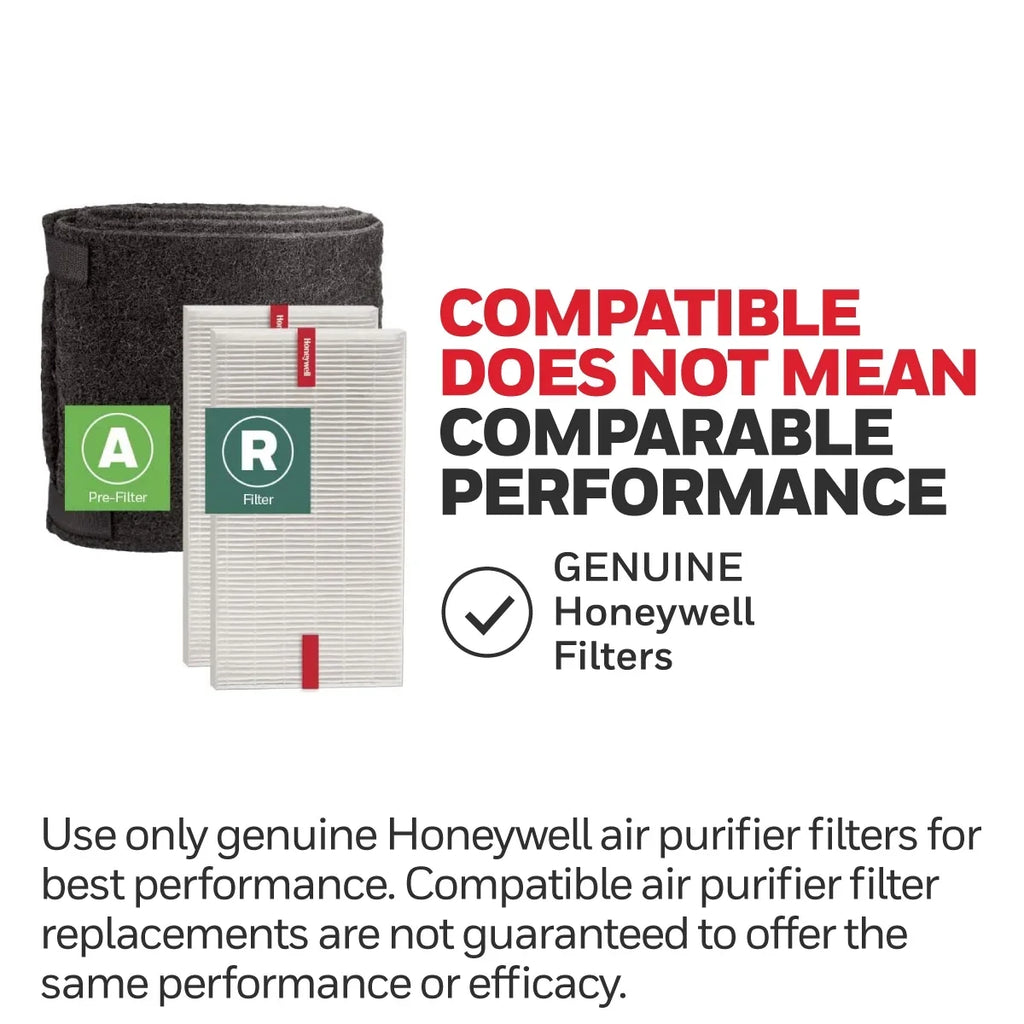 Honeywell Air Purifier Replacement Filter, HRFARVP, HEPA Filter, Value Pack