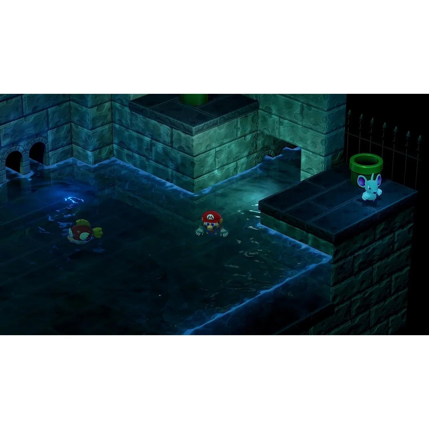 Super Mario RPG and Mario Kart 8 Two Game Bundle - Nintendo Switch with Screen Cleaning Cloth