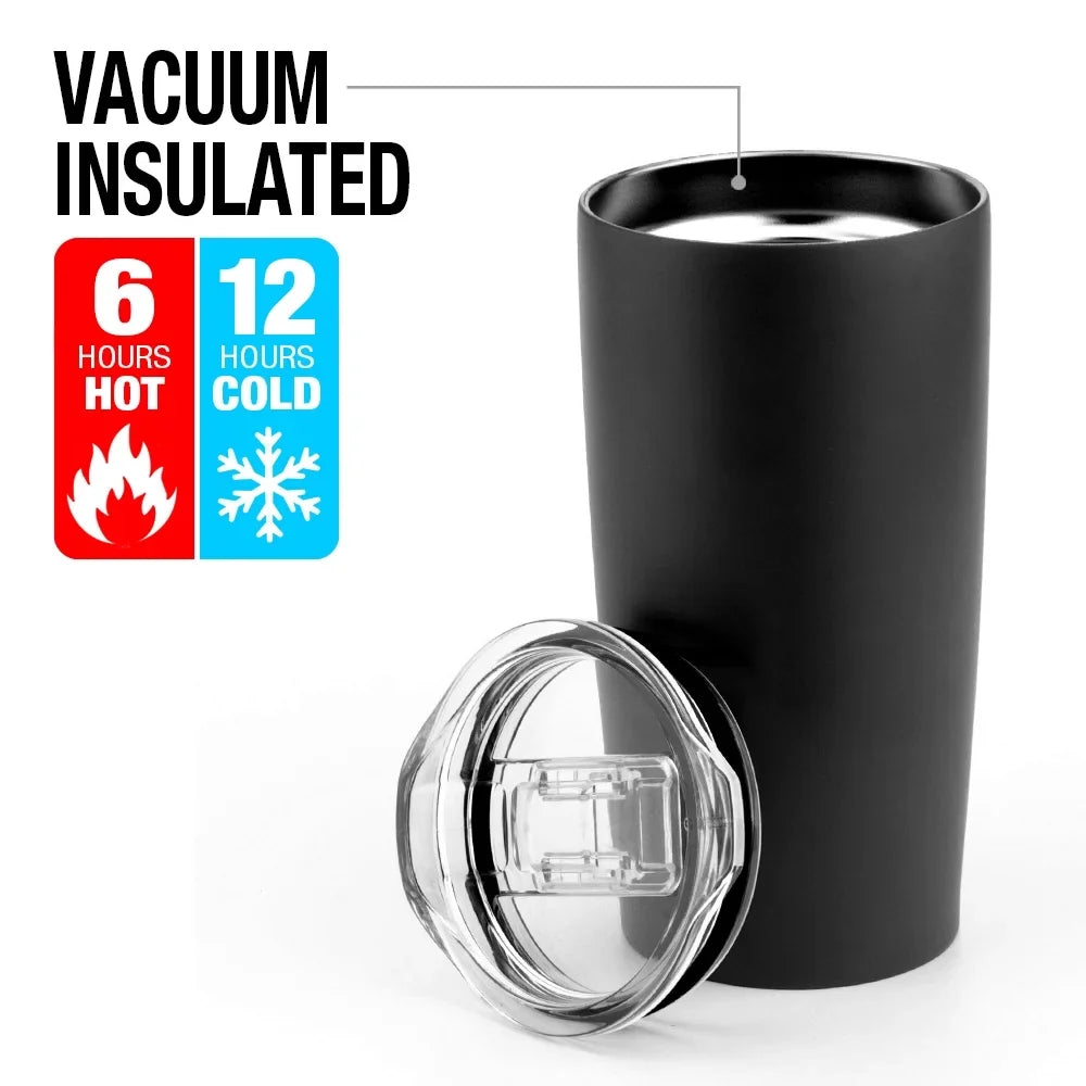 The Hobbit/Thorin Cauldron Stainless Steel Tumbler 20 oz Coffee Travel Mug/Cup, Vacuum Insulated & Double Wall with Leakproof Sliding Lid | Excellent for Hot Drinks and Cold Beverages