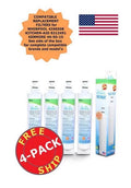 ZUMA Brand , Water and Ice Filter , Model # OPFW-RF300 , Matching with Whirlpool® 4396508 - 4 Pack - Made in U.S.A.