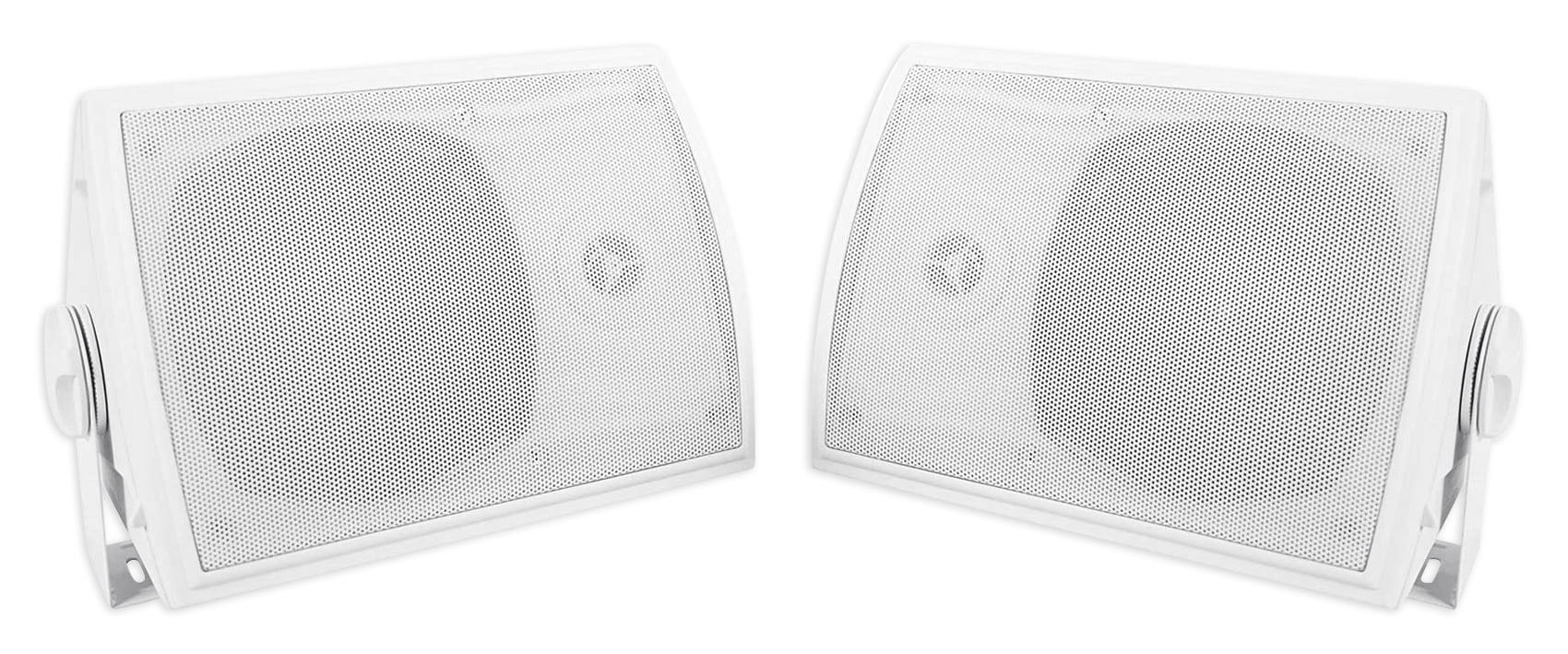 (8) Rockville HP5S-8 5.25" Outdoor/Indoor Home Theater Speakers+Swivel Brackets